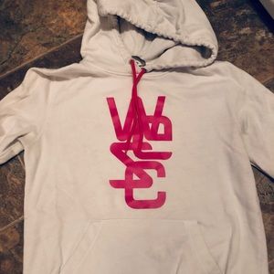 WEZC white hoodie